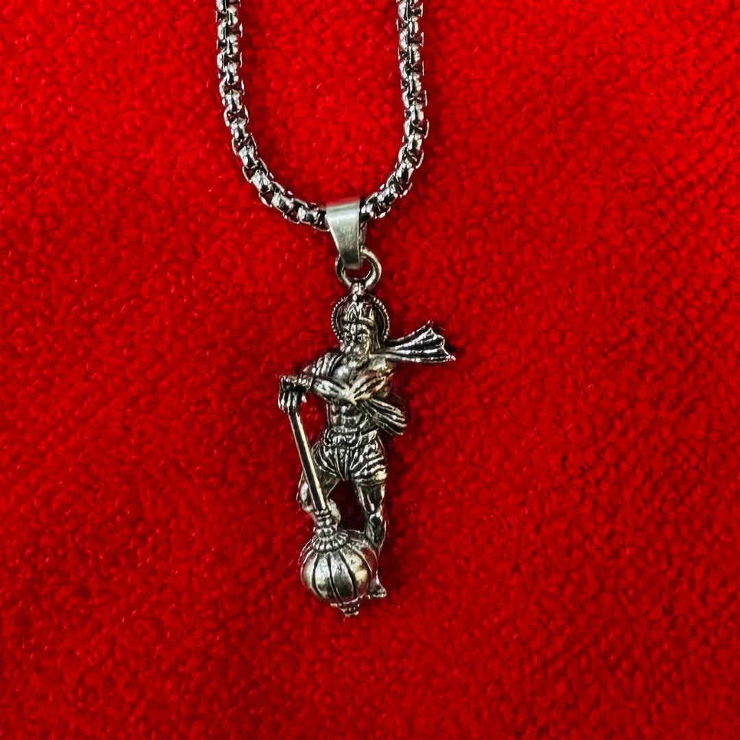 Lord Hanuman Mace Pendant