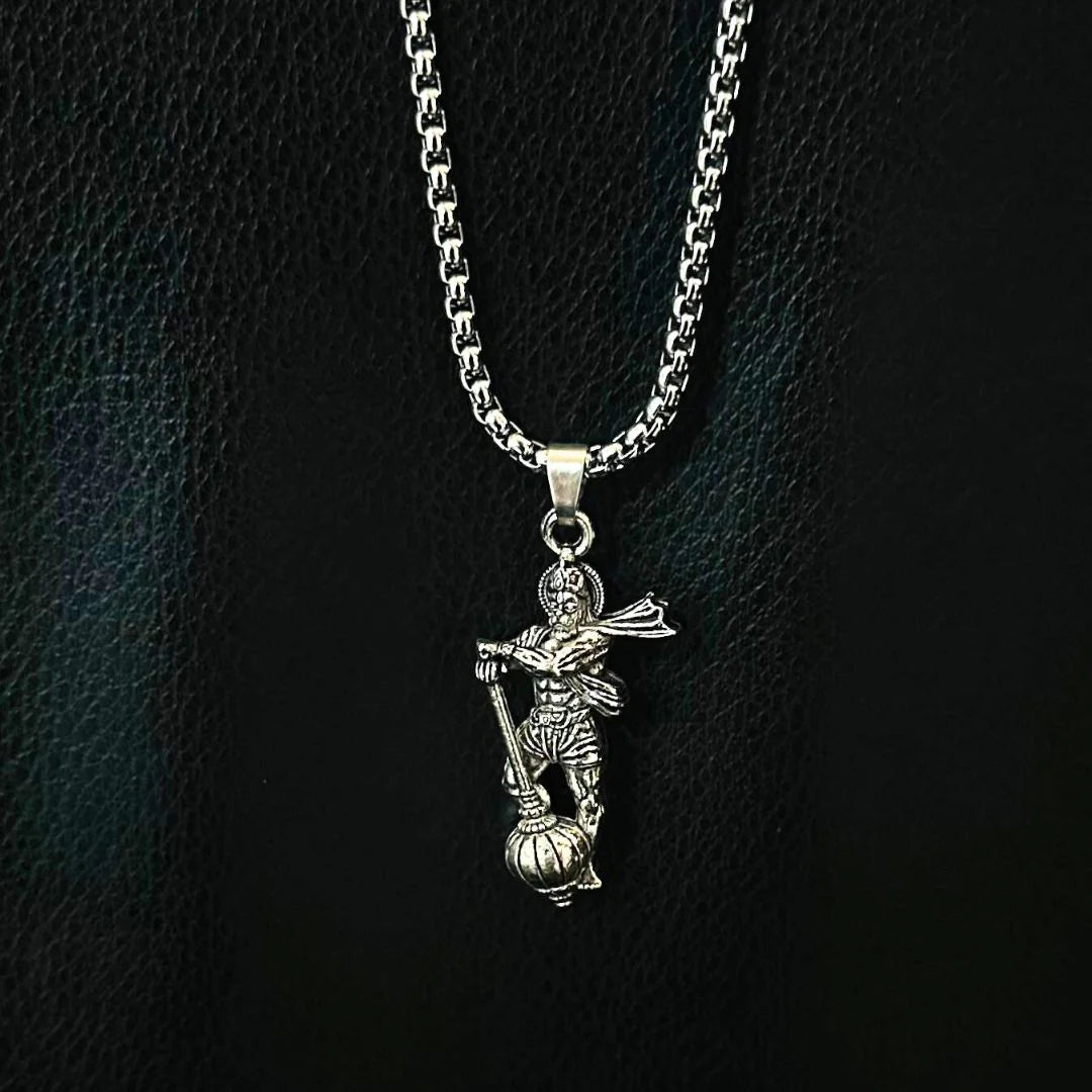Lord Hanuman Mace Pendant