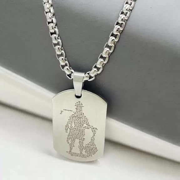 Shree Hanuman Kavach pendent with chain