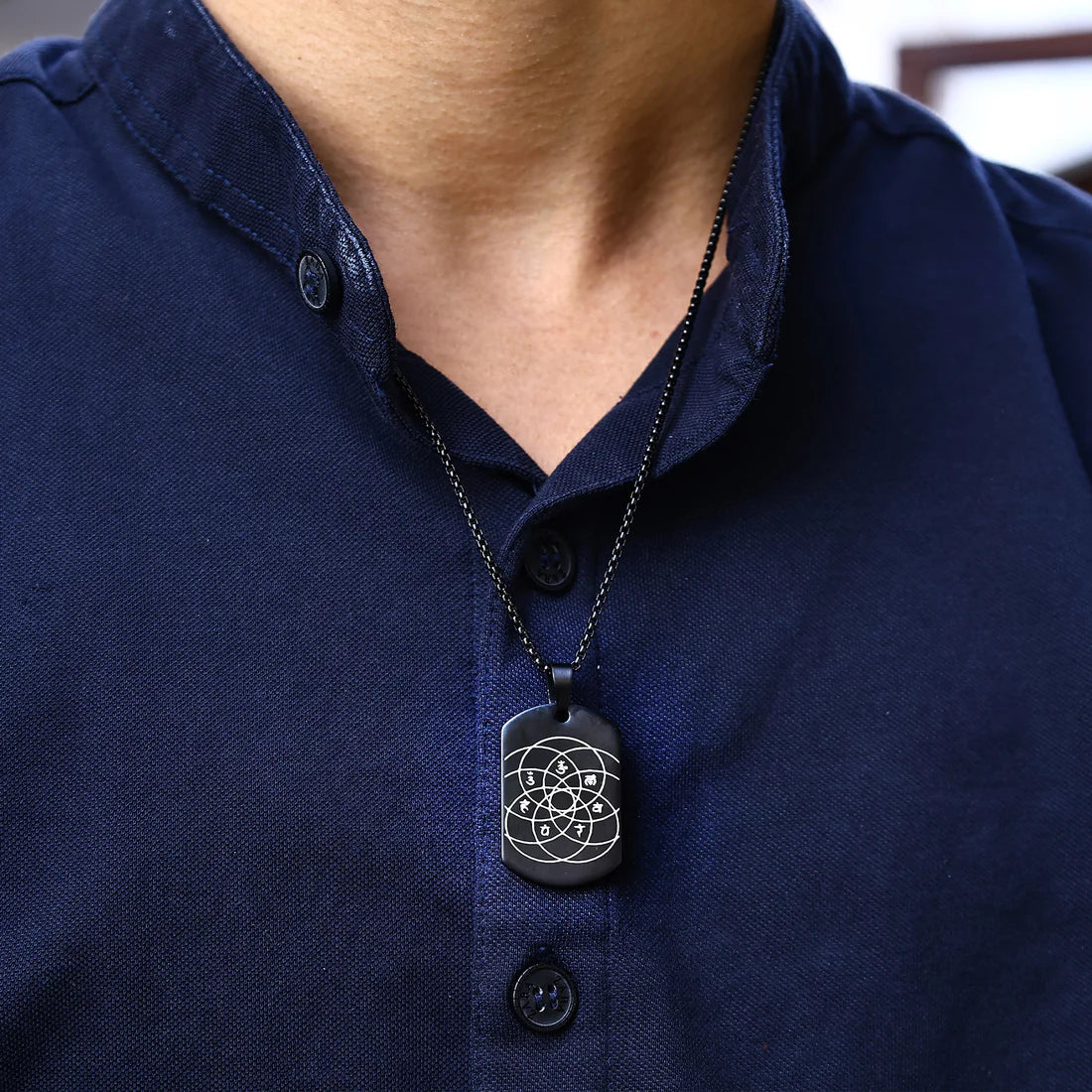 Sacred Yantra Energy Pendant