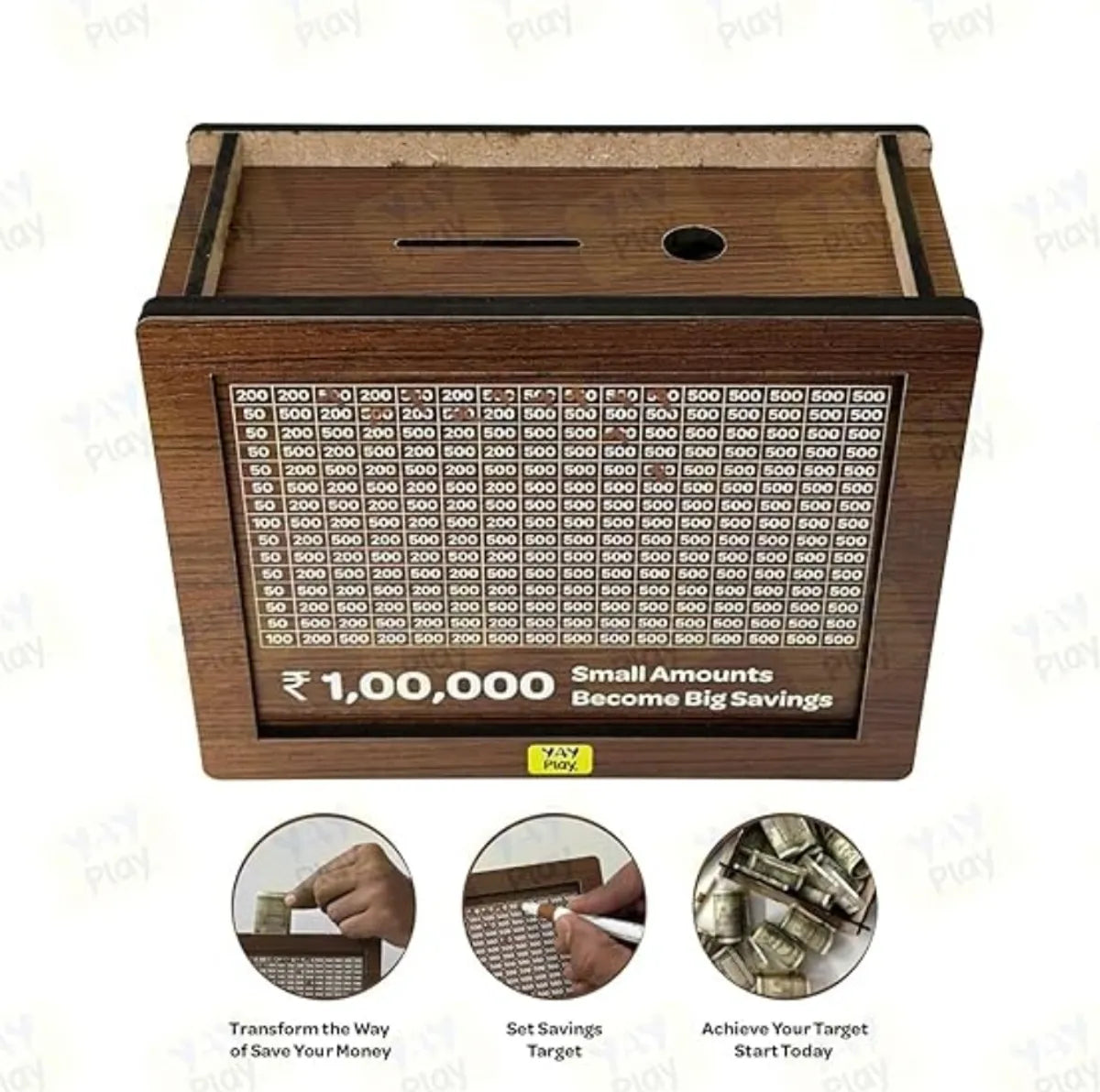 Unique Piggy Bank Save 1 lakh Rupees