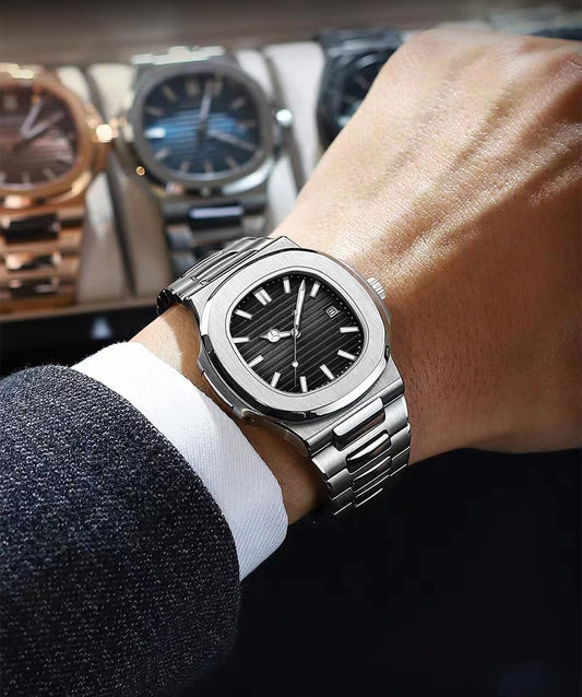 Luxury Stainless Steel Watch