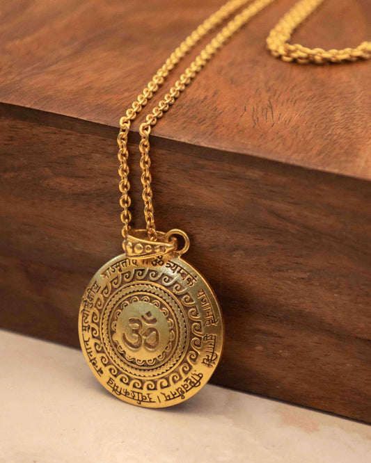 Maha Mrityunjaya Om Pendant